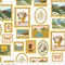 Fabric Riley Blake Cloud Gallery Winged Medley 108" Wide Back by the Quarter Yard WB15917-CLOUD